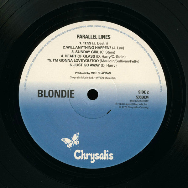 Blondie ~ Parallel Lines (Vinyl) - Djungel & Jazz