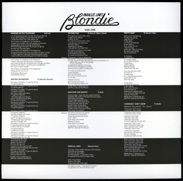 Blondie ~ Parallel Lines (Vinyl) - Djungel & Jazz