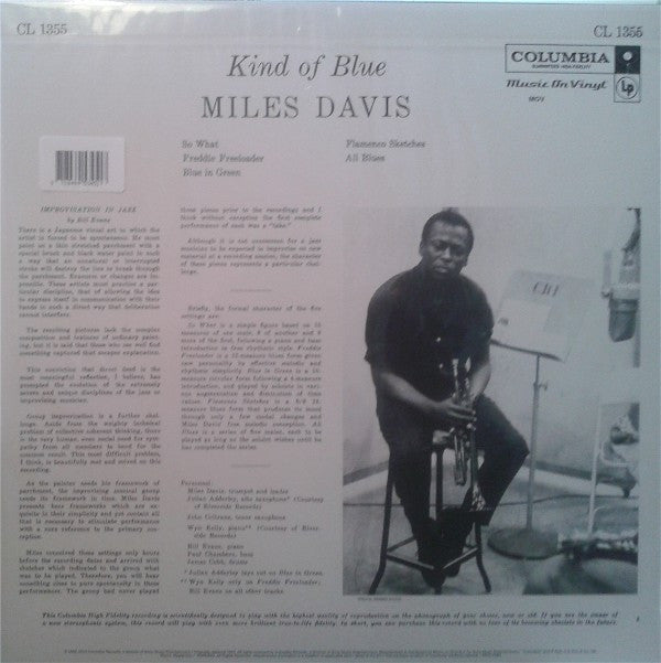 Miles Davis ~ Kind Of Blue (Vinyl) - Djungel & Jazz