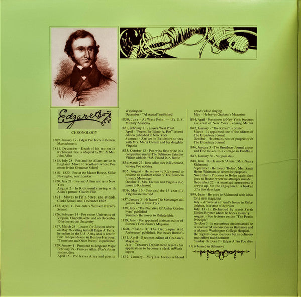 The Alan Parsons Project ~ Tales Of Mystery And Imagination (Vinyl) - Djungel & Jazz