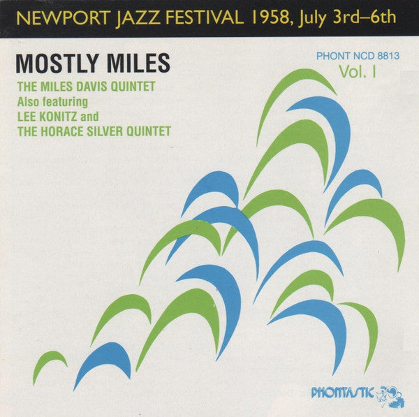 The Miles Davis Quintet Also Featuring Lee Konitz And The Horace Silver Quintet ~ Mostly Miles (Vinyl) - Djungel & Jazz