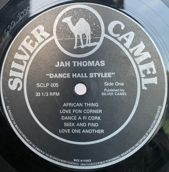 Jah Thomas : Dance Hall Stylee (LP)