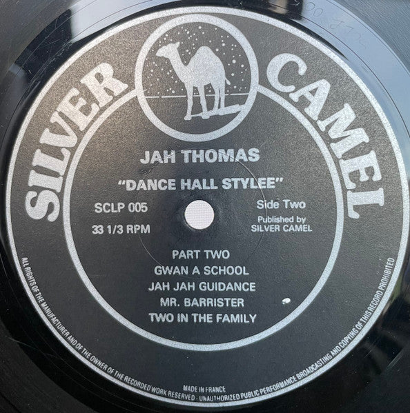 Jah Thomas : Dance Hall Stylee (LP)