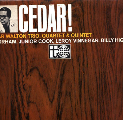 Cedar Walton Trio, Cedar Walton Quartet & Cedar Walton Quintet ~ Cedar! (Vinyl) - Djungel & Jazz