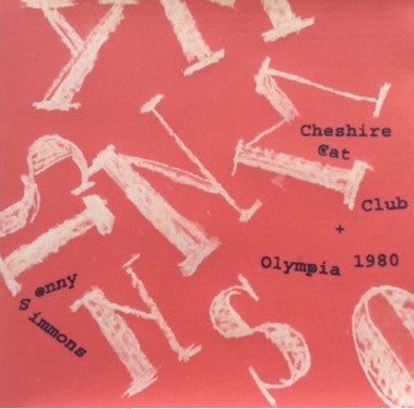 Sonny Simmons ~ Cheshire Cat Club + Olympia 1980 (Vinyl) - Djungel & Jazz