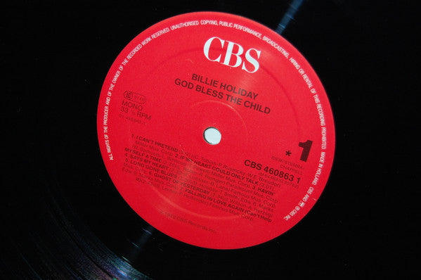 Billie Holiday ~ God Bless The Child (Vinyl) - Djungel & Jazz