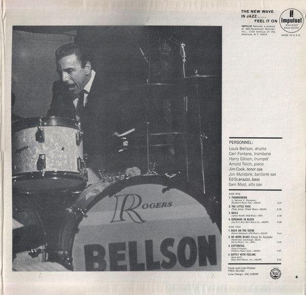 Louis Bellson ~ Thunderbird (Vinyl) - Djungel & Jazz