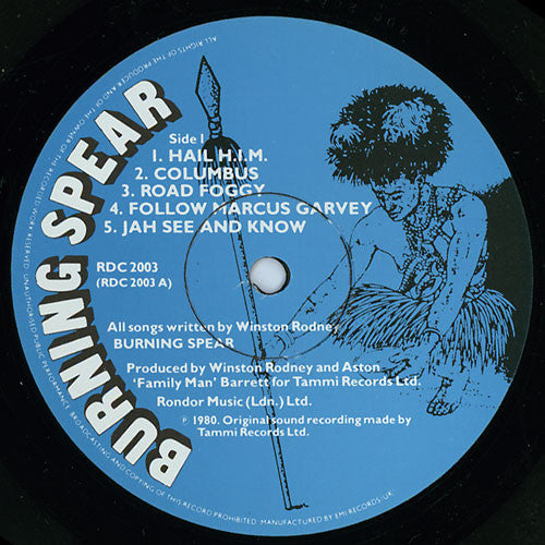 Burning Spear : Hail H.I.M. (LP, Album)