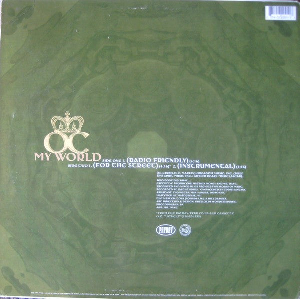 O.C. ~ My World (Vinyl) - Djungel & Jazz