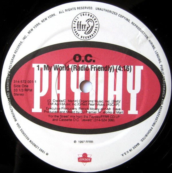 O.C. ~ My World (Vinyl) - Djungel & Jazz