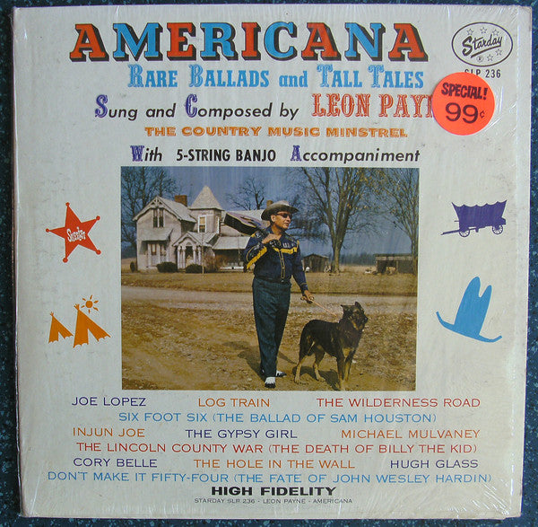 Leon Payne ~ Americana Rare Ballads And Tall Tales (Vinyl) - Djungel & Jazz