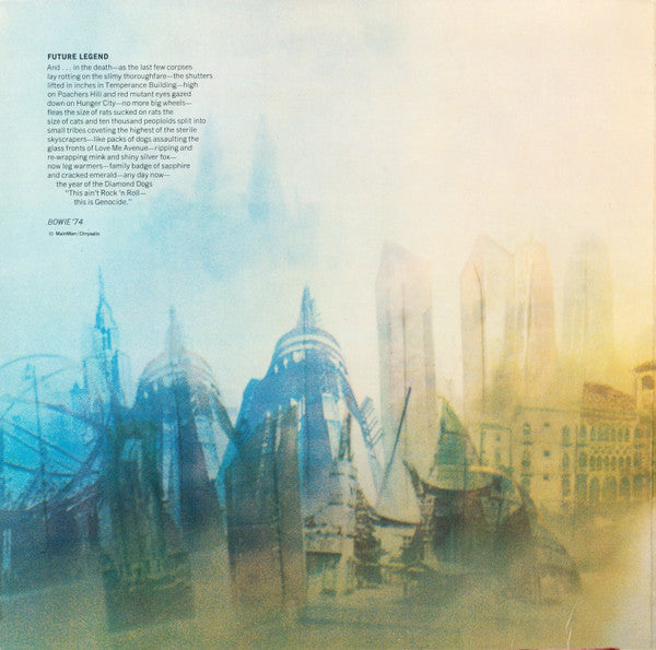 Bowie ~ Diamond Dogs (Vinyl) - Djungel & Jazz