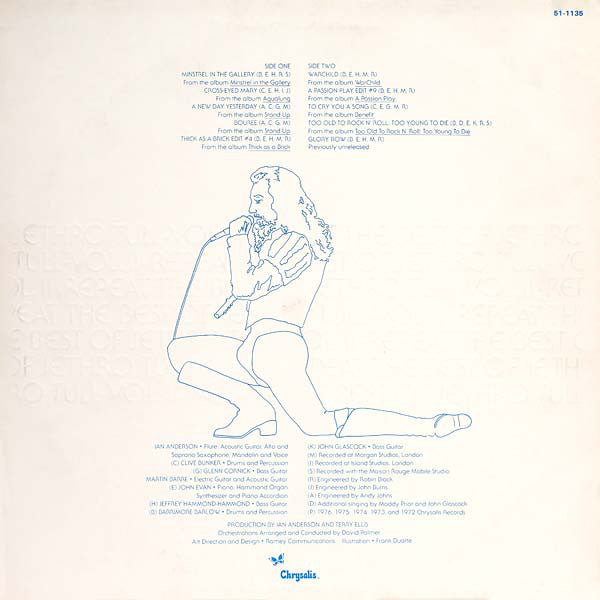 Jethro Tull ~ Repeat - The Best Of Jethro Tull - Vol. II (Vinyl) - Djungel & Jazz