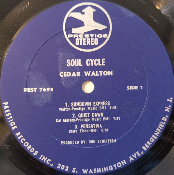 Cedar Walton ~ Soul Cycle (Vinyl) - Djungel & Jazz