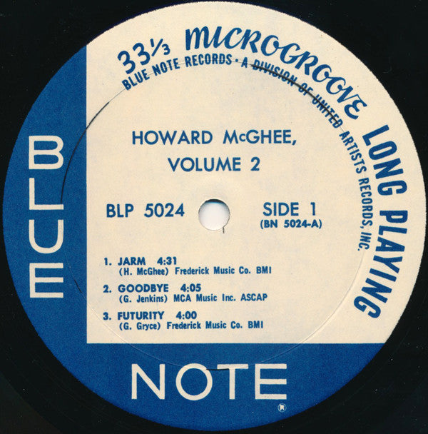 Howard McGhee ~ Howard McGhee Volume 2 (Vinyl) - Djungel & Jazz
