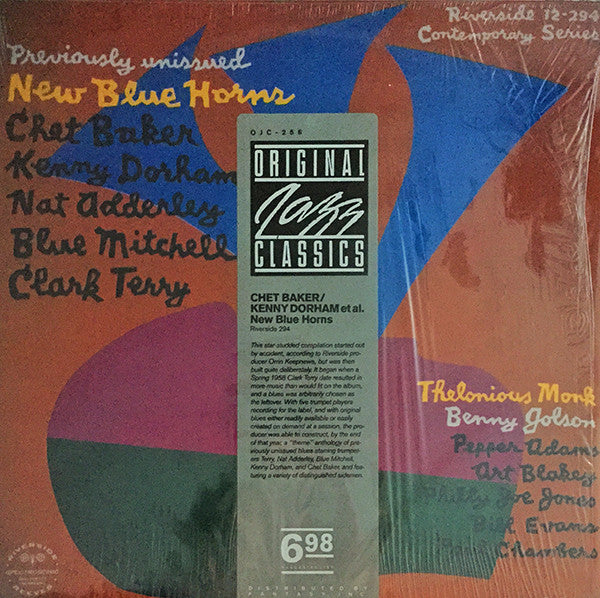Various : New Blue Horns (LP, Album, RE)