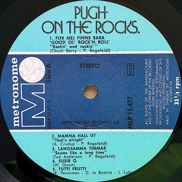 Pugh ~ On The Rocks (Vinyl) - Djungel & Jazz