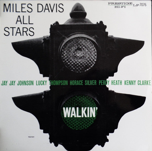 Miles Davis All Stars : Walkin' (LP, Album, Comp, Mono)