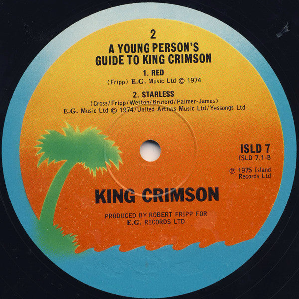King Crimson ~ The Young Persons' Guide To King Crimson (Vinyl) - Djungel & Jazz