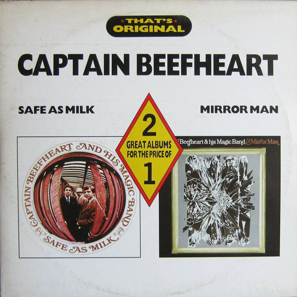 Captain Beefheart And The Magic Band : Safe As Milk / Mirror Man (LP, Album, Mono, RE + LP, Album, RE + Comp)