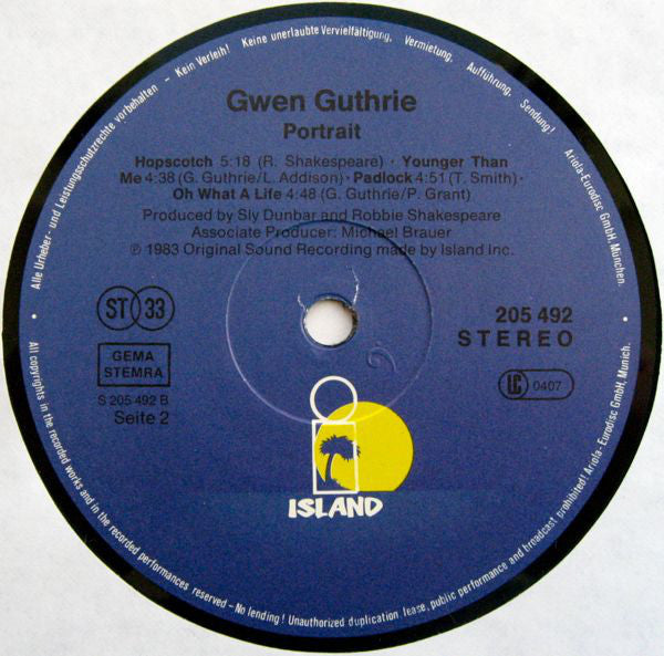 Gwen Guthrie ~ Portrait (Vinyl) - Djungel & Jazz