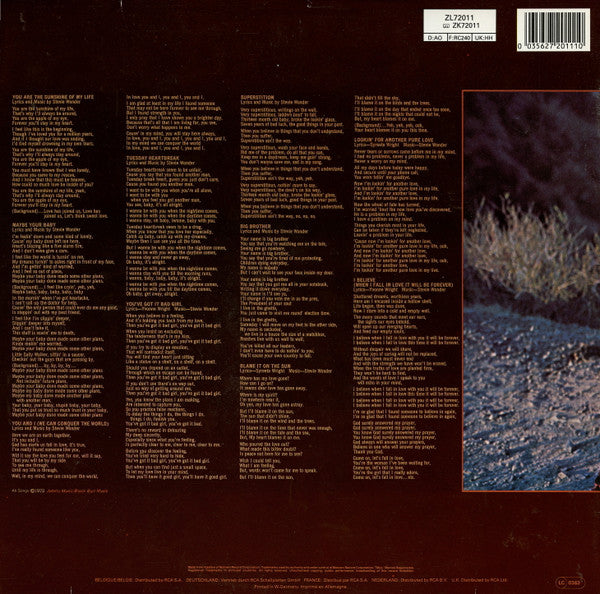 Stevie Wonder ~ Talking Book (Vinyl) - Djungel & Jazz