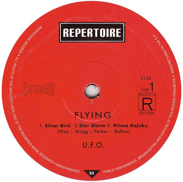 UFO  ~ UFO 2 - Flying - One Hour Space Rock (Vinyl) - Djungel & Jazz