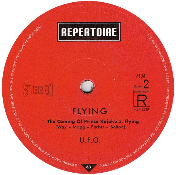 UFO  ~ UFO 2 - Flying - One Hour Space Rock (Vinyl) - Djungel & Jazz