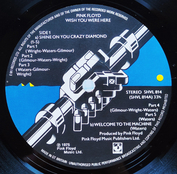 Pink Floyd ~ Wish You Were Here (Vinyl) - Djungel & Jazz