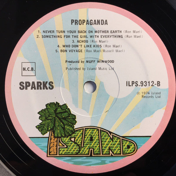 Sparks ~ Propaganda (Vinyl) - Djungel & Jazz