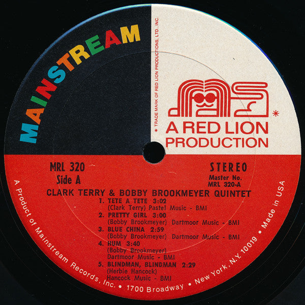 Clark Terry - Bobby Brookmeyer Quintet ~ Straight No Chaser (Vinyl) - Djungel & Jazz