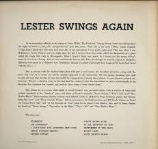 Lester Young : Lester Swings Again (LP, Album, Mono, RE)