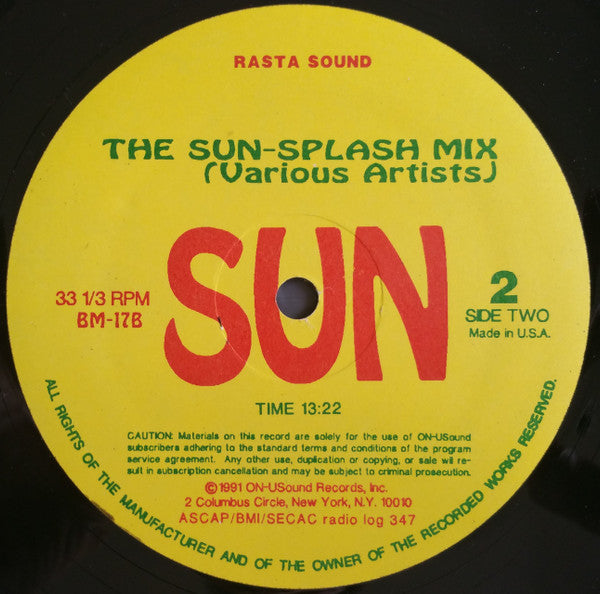 Bob Marley / Various : Remember Marley (The Mighty Mix) / The Sun-Splash Mix (12", Mixed, Unofficial)