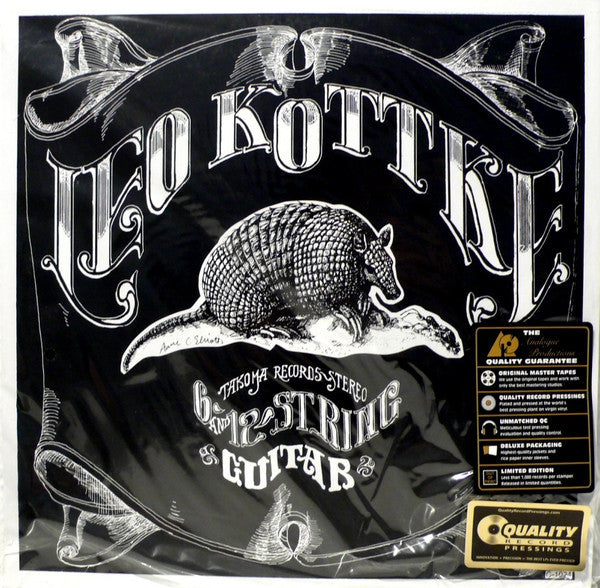 Leo Kottke ~ 6 & 12 String Guitar (Vinyl) - Djungel & Jazz