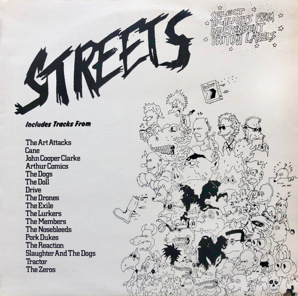 Various : Streets (Select Highlights From Independent British Labels) (LP, Comp)