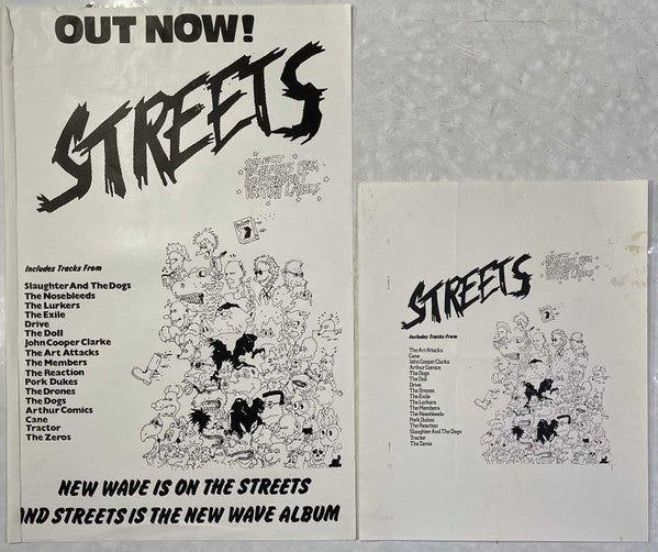 Various : Streets (Select Highlights From Independent British Labels) (LP, Comp)