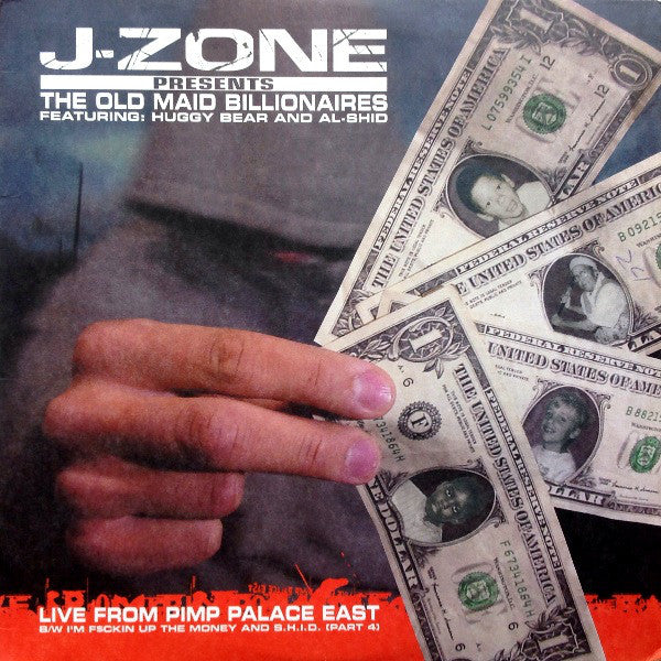 J-Zone Presents The Old Maid Billionaires : Live From Pimp Palace East (12", Single)