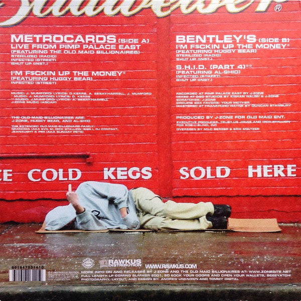 J-Zone Presents The Old Maid Billionaires : Live From Pimp Palace East (12", Single)