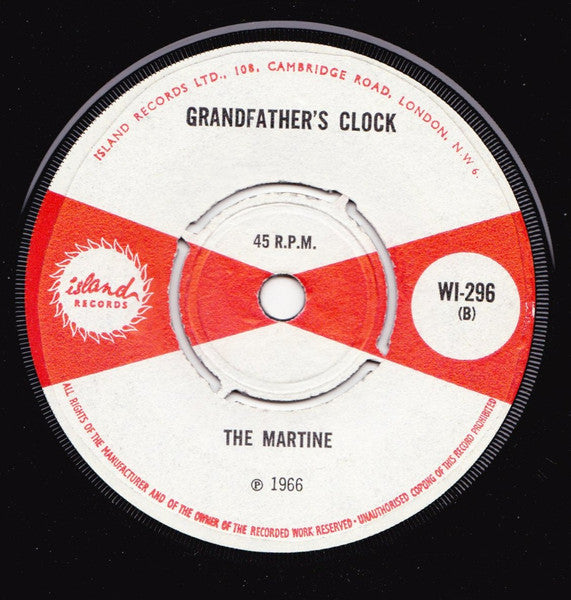 Soul Brothers / The Martine ~ Sound One / Grandfather's Clock (Vinyl) - Djungel & Jazz
