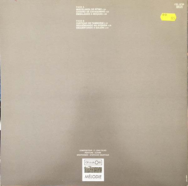 Clara Leão Filho ~ Bateria Nota 10 (Vinyl) - Djungel & Jazz