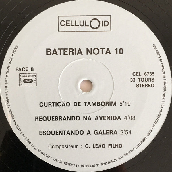 Clara Leão Filho ~ Bateria Nota 10 (Vinyl) - Djungel & Jazz