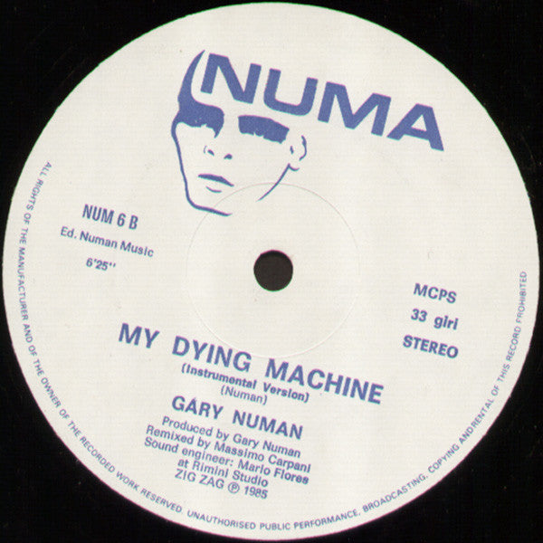 Gary Numan ~ My Dying Machine (Vinyl) - Djungel & Jazz
