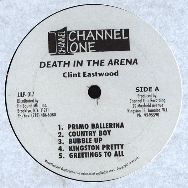Clint Eastwood : Death In The Arena (LP, Album, RE)