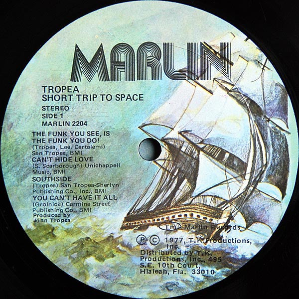 Tropea ~ Short Trip To Space (Vinyl) - Djungel & Jazz