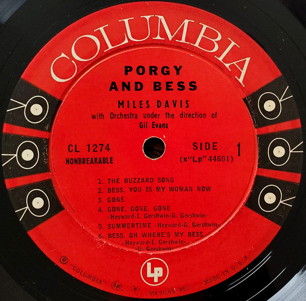 Miles Davis ~ Porgy And Bess (Vinyl) - Djungel & Jazz