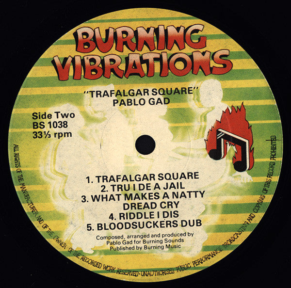 Pablo Gad : Trafalgar Square (LP, Album)