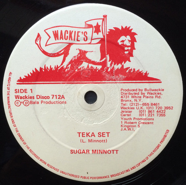 Sugar Minnott* : Teka Set (12", Maxi)