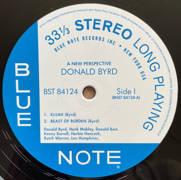 Donald Byrd ~ A New Perspective (Vinyl) - Djungel & Jazz