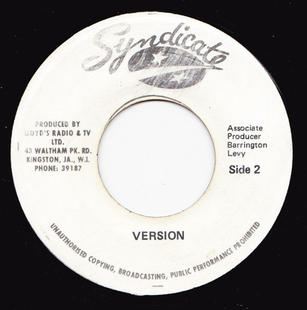 Barrington Levy : Keep On Knocking (7")
