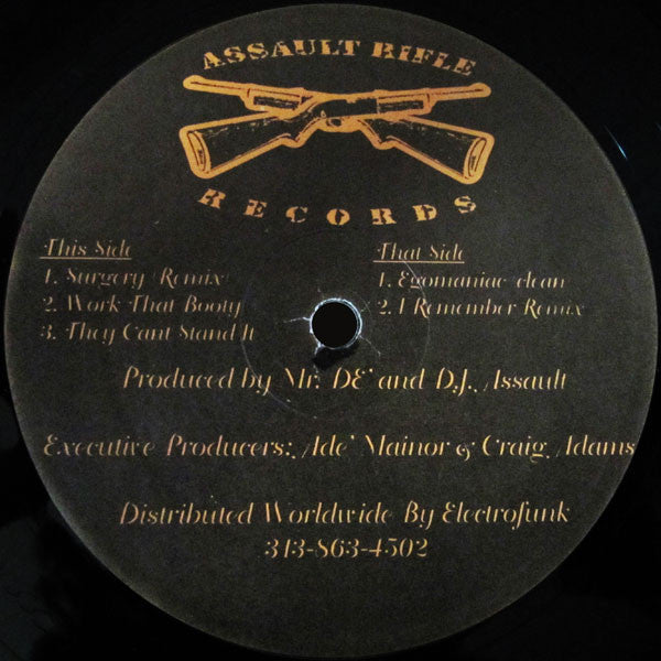 DJ Assault : Devils Night E.P. (12", EP)